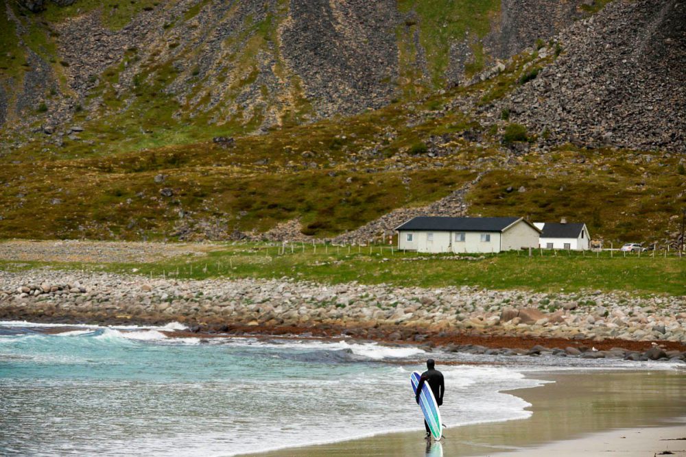 Серфинг в Норвегии