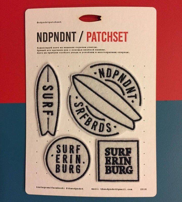 Набор нашивок SURF Набор нашивок SURF