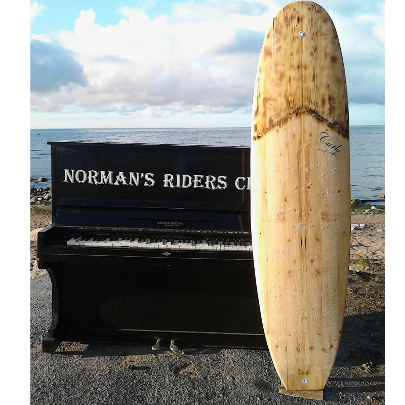 Деревянная доска для сёрфинга Surfboard Minimalibu 7' (thruster)