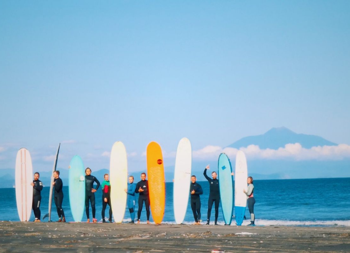 1-й цикл: Тихий океан, история серфинга на Кунашире