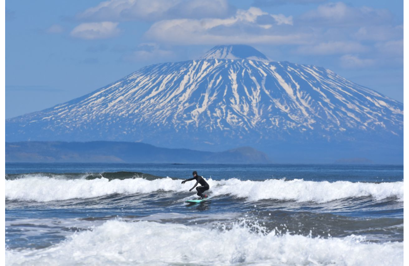 1-й цикл: Тихий океан, история серфинга на Кунашире