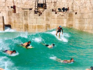 Искусственные волны: предыстория и первые установки